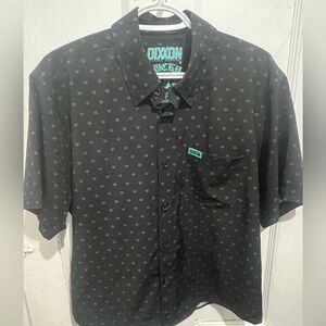 Dixxon Flannel Co shirt Lucky13 Mens Medium short sleeve button up